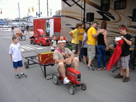 THE KING STARTED THE PULL